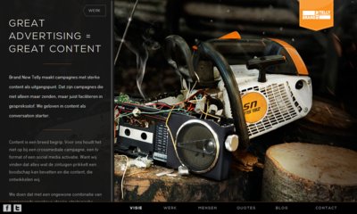 Preview Brand New Telly website